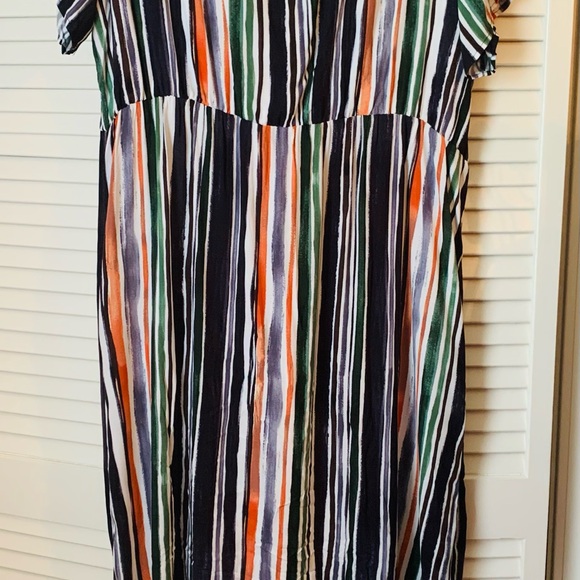 City Chic Multicolor Striped Dress - Picture 3 of 3